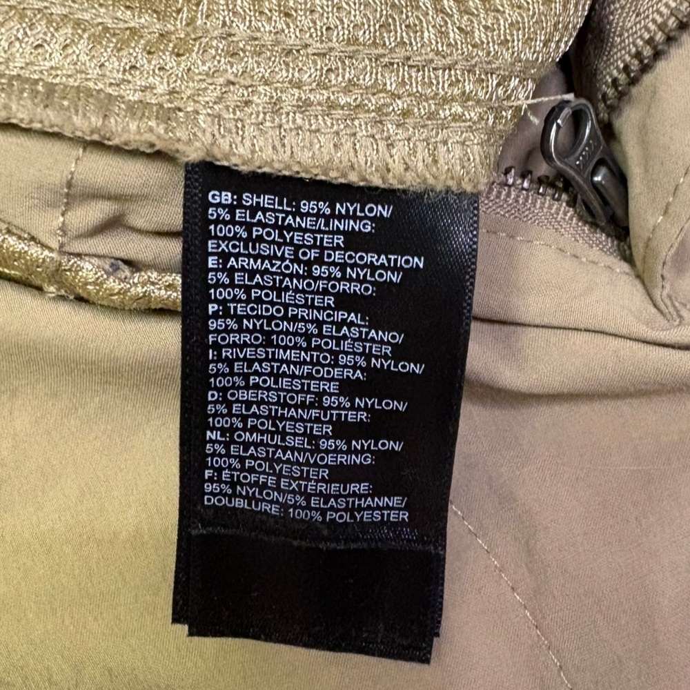 The North Face Boy Large 14-16 Tan Nylon Dry Fast Pants Lightweight Summer - Picture 5 of 6